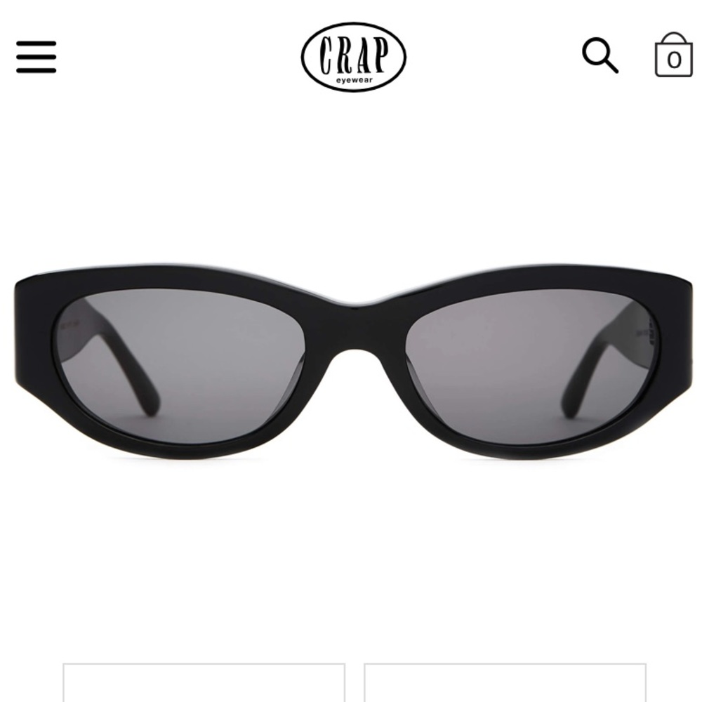 Crap The Funk Punk Sunglasses in Black
